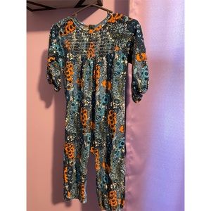 Hollyhock smocked jumpsuit Kate Quinn